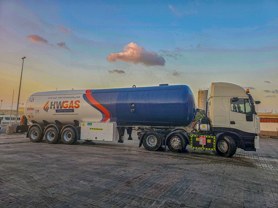 HW Gas Fleet Dubai Sunset