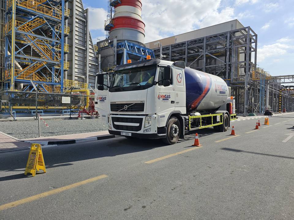 HW Gas Tanker Highway